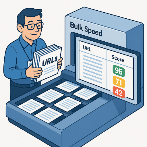 Free Bulk Page Speed Checker